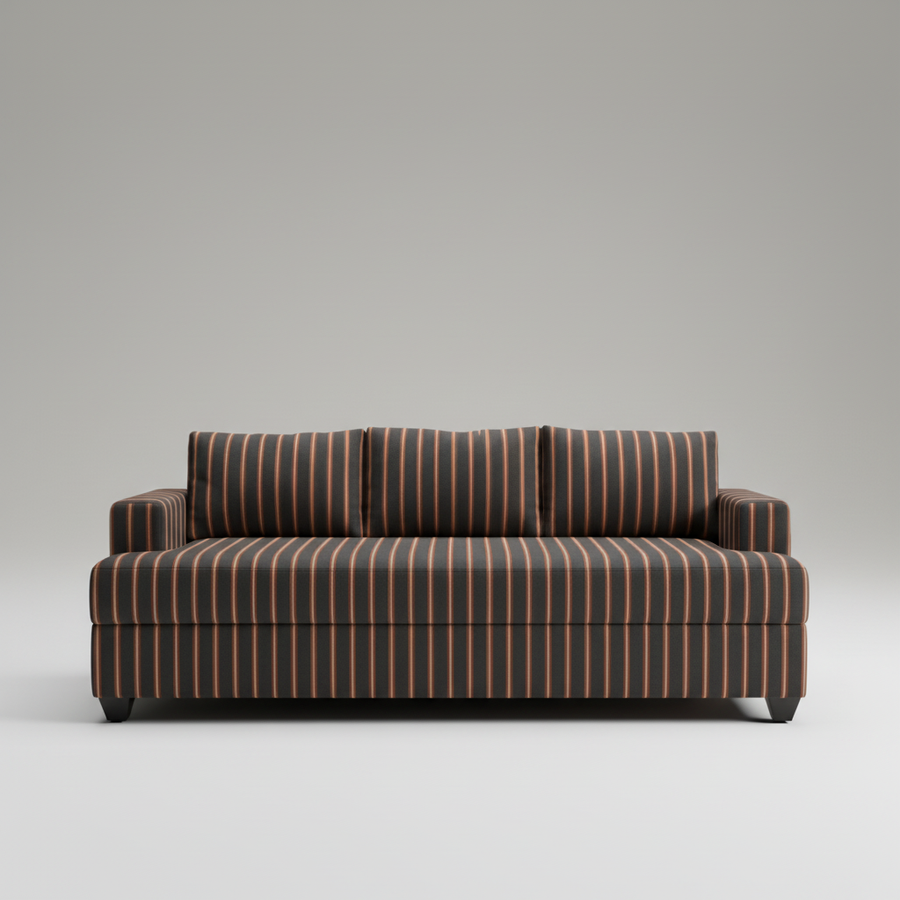 The Baug Sofa — Clean-Lined Lounge, made to order by Peacock Life — view 2