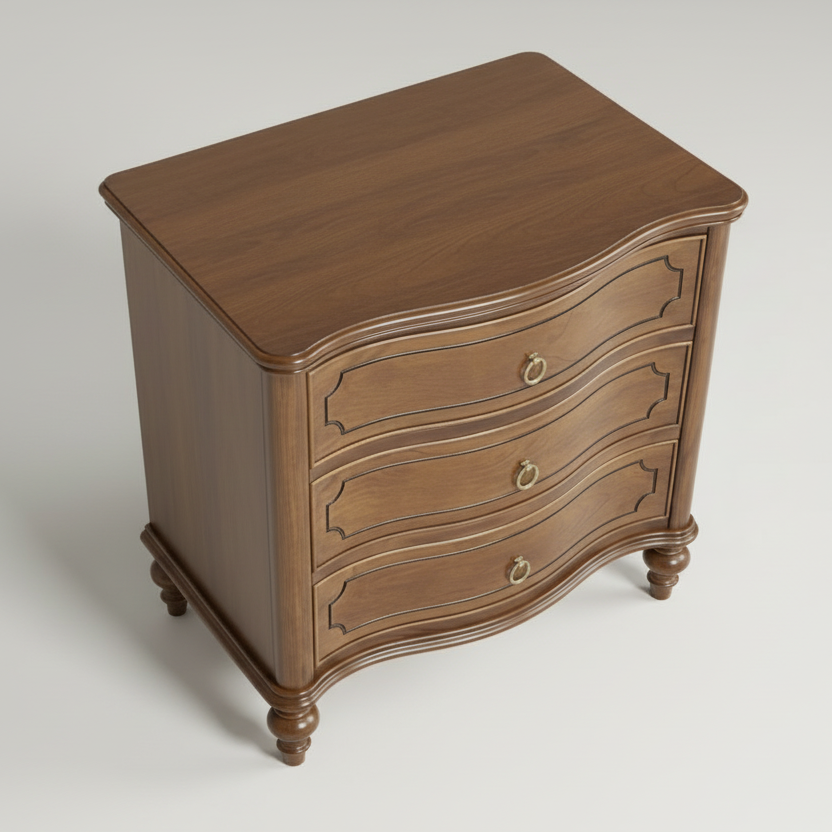 Curved Drawer Chest