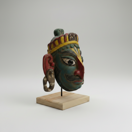 Blue Garuda Mask
