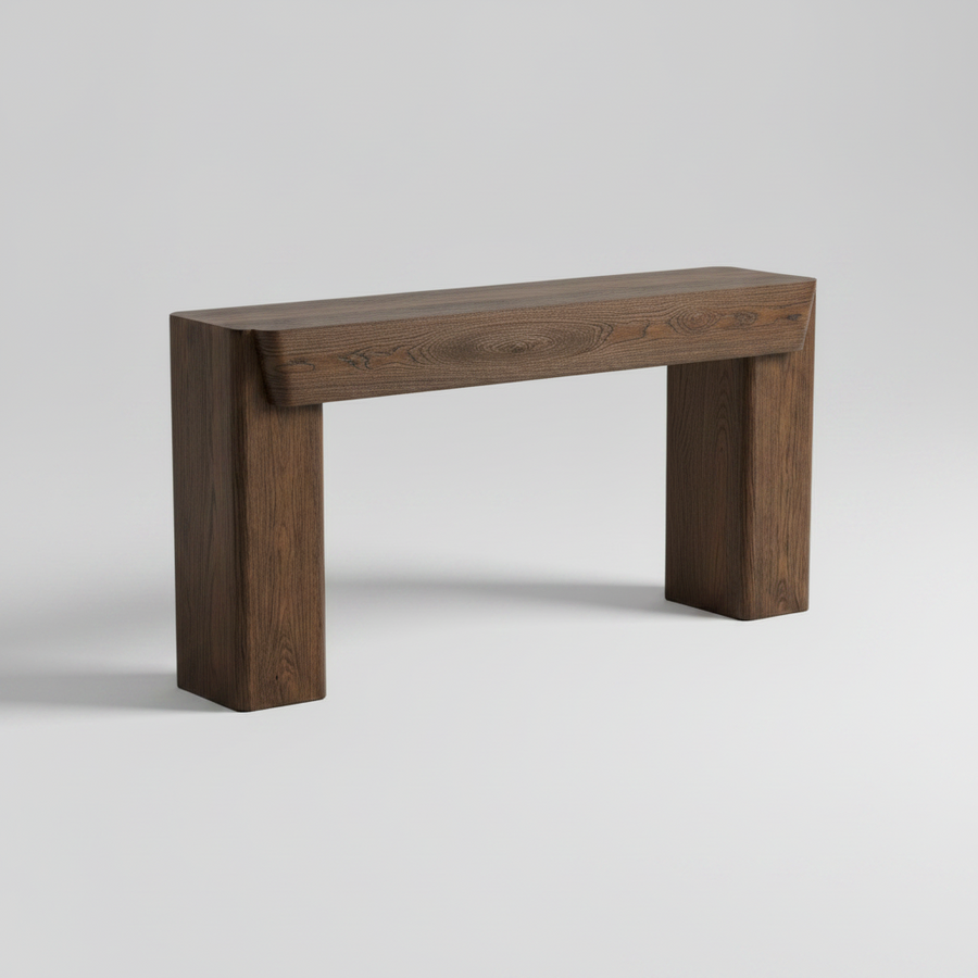 Block Wood Table