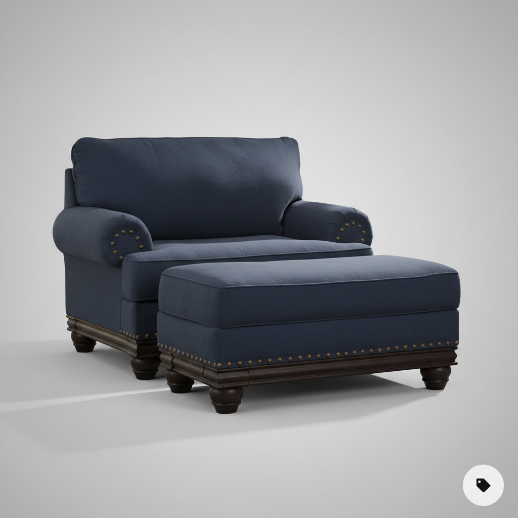 Imperial Stud Armchair