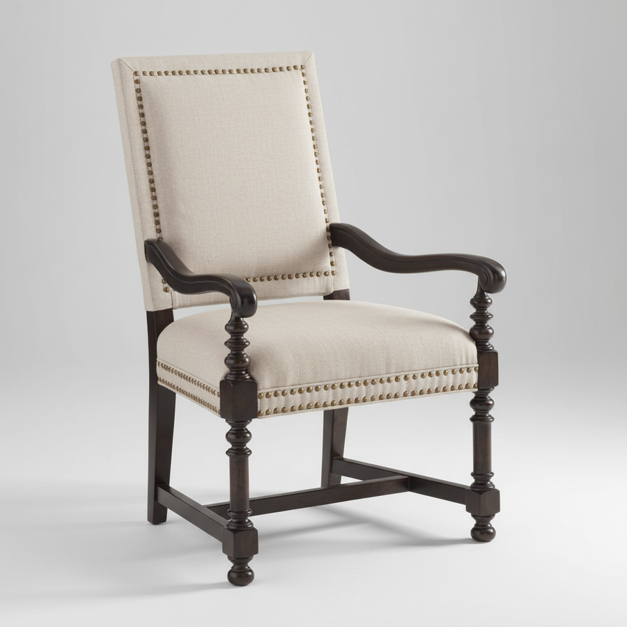Nailhead Armchair – detail view