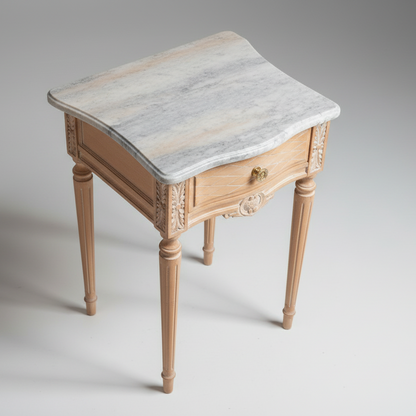 Antique Lattice Nightstand