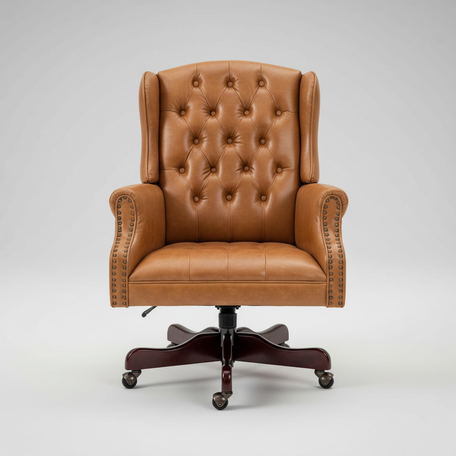 Amber Viceroy Chair – Wingback Swivel Chair