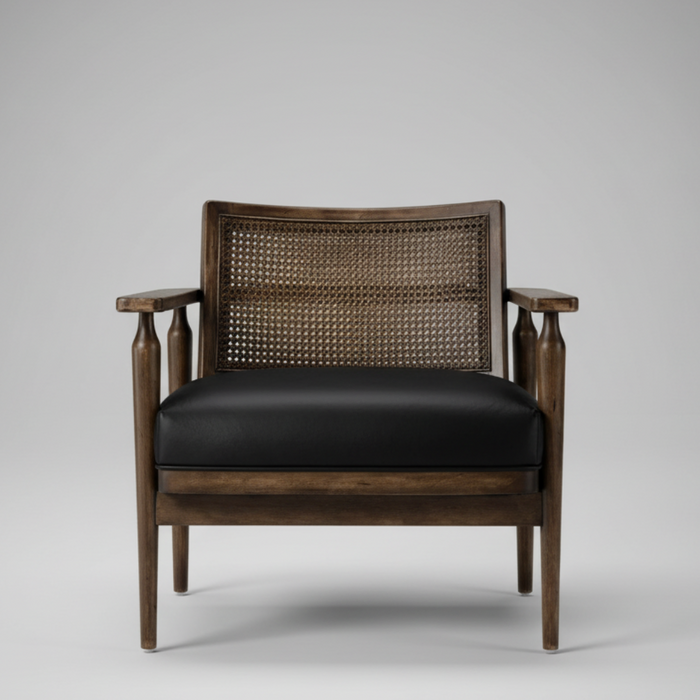Haveli Cane Lounge – Mid-Century Cane Chair