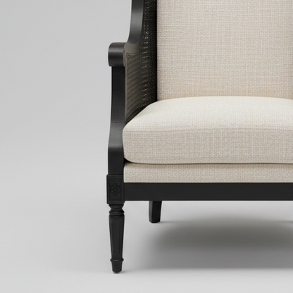 Cane Wingback Chair