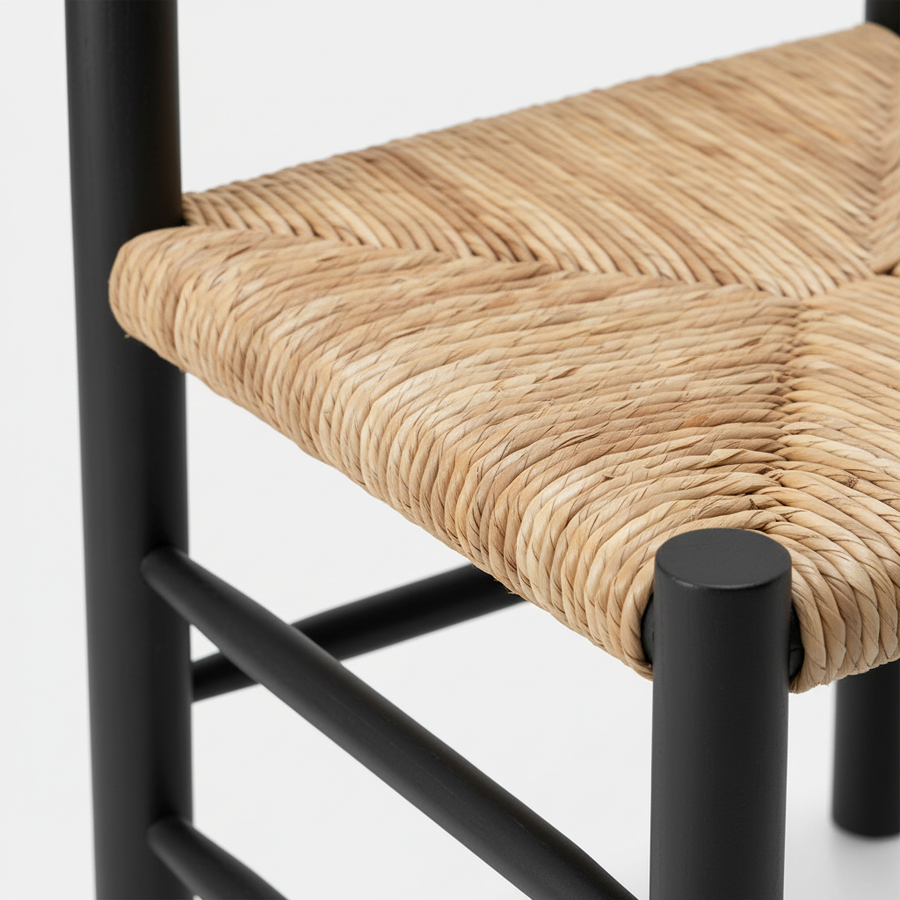 Noir Rush Dining Chair – styled in a room setting