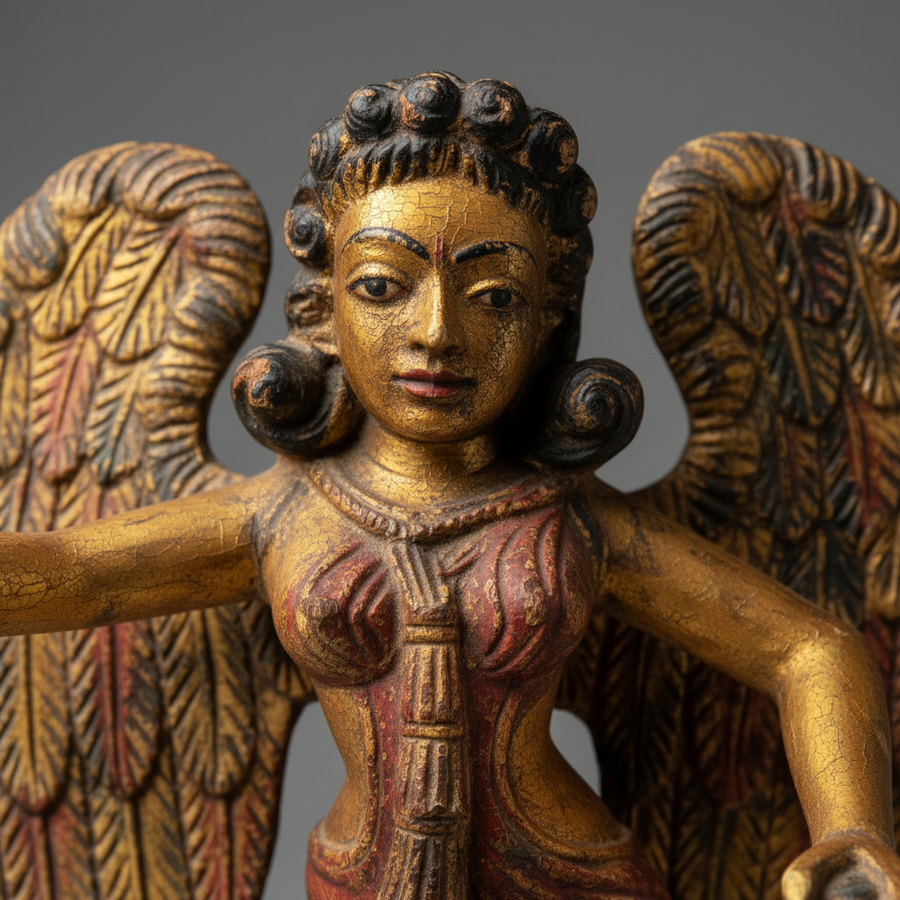 Golden Angel Figure