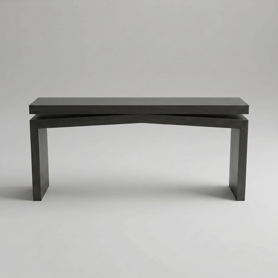 Minimal Slab Console Table