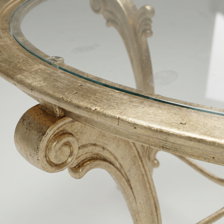 Contour Glass Centre Table