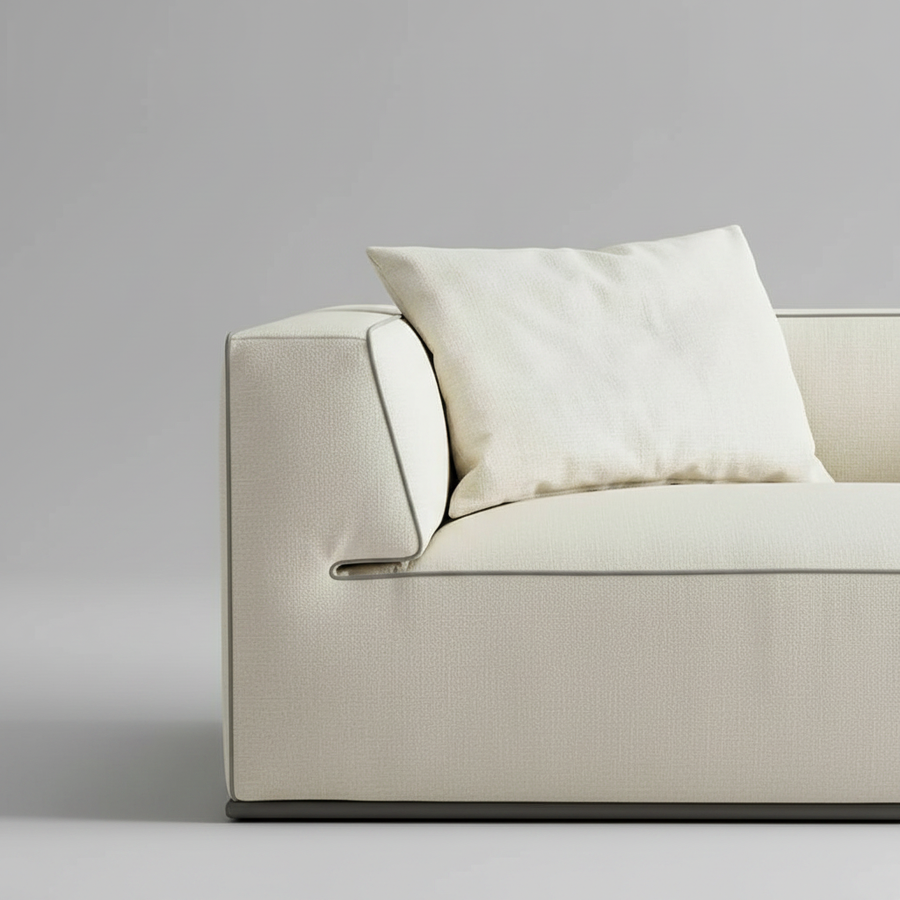 Boxy Sofa — Track Arm Modern, made to order by Peacock Life — view 4