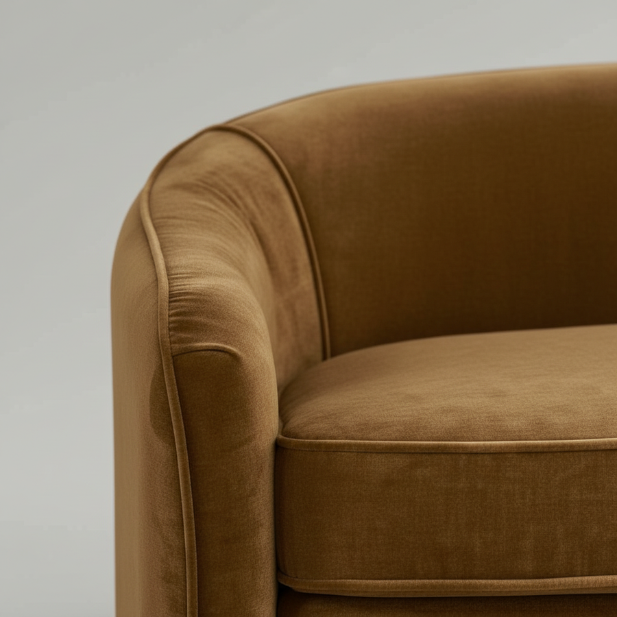 Havana Curve Sofa — Rounded Lounge, made to order by Peacock Life — view 2