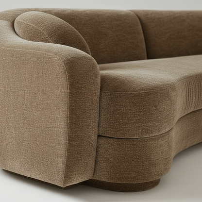 Mocha Sculpt Sofa