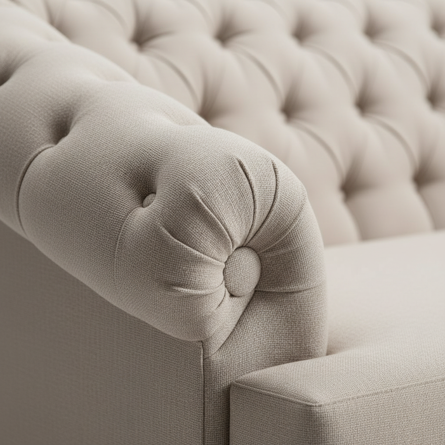 Elen Tufted armchair