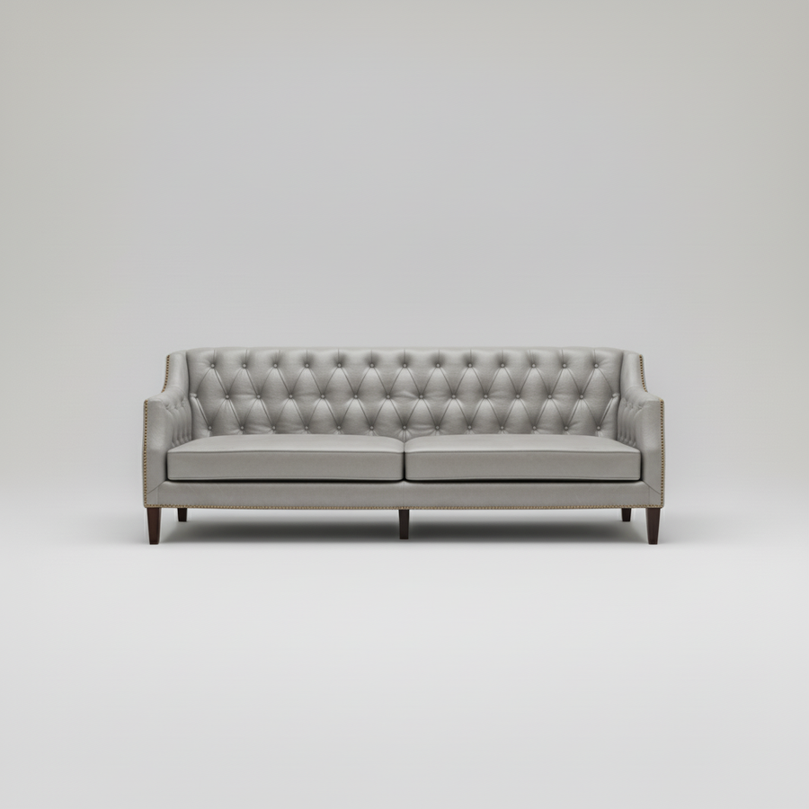 Tufted Sofa — Deep Button Detail, made to order by Peacock Life — view 7