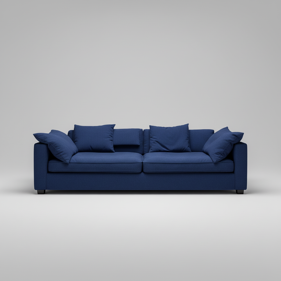 Haven Sofa — Plush Modern Lounge, made to order by Peacock Life — view 2