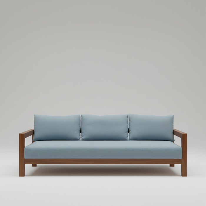 Crest Sofa — Modern Tailored Lounge, made to order by Peacock Life