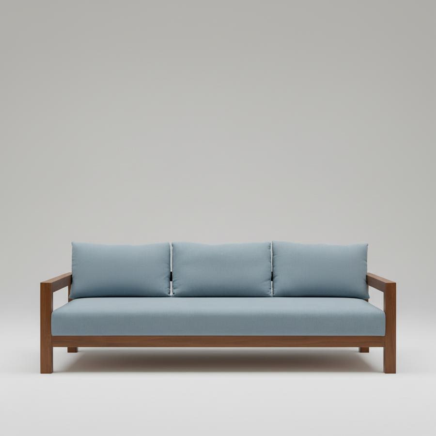 Crest Sofa — Modern Tailored Lounge, made to order by Peacock Life