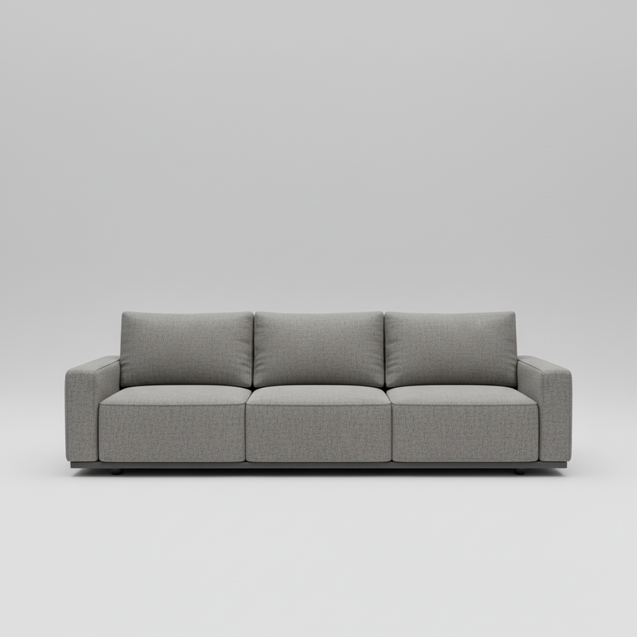 Arlo Sofa — Plush Upholstered Lounge, made to order by Peacock Life