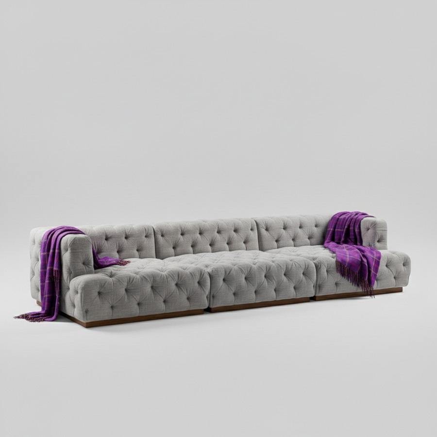 Astra Sofa — Refined Modern Lounge, made to order by Peacock Life — view 2