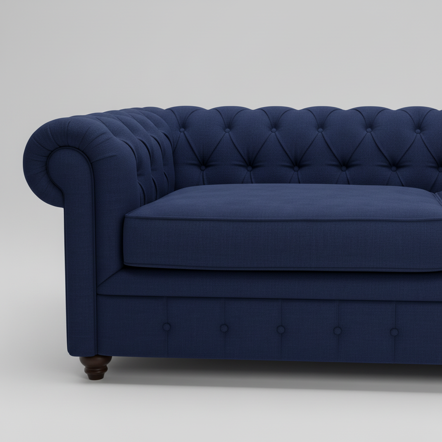 Solace Sofa — Chesterfield Tufted, made to order by Peacock Life — view 5