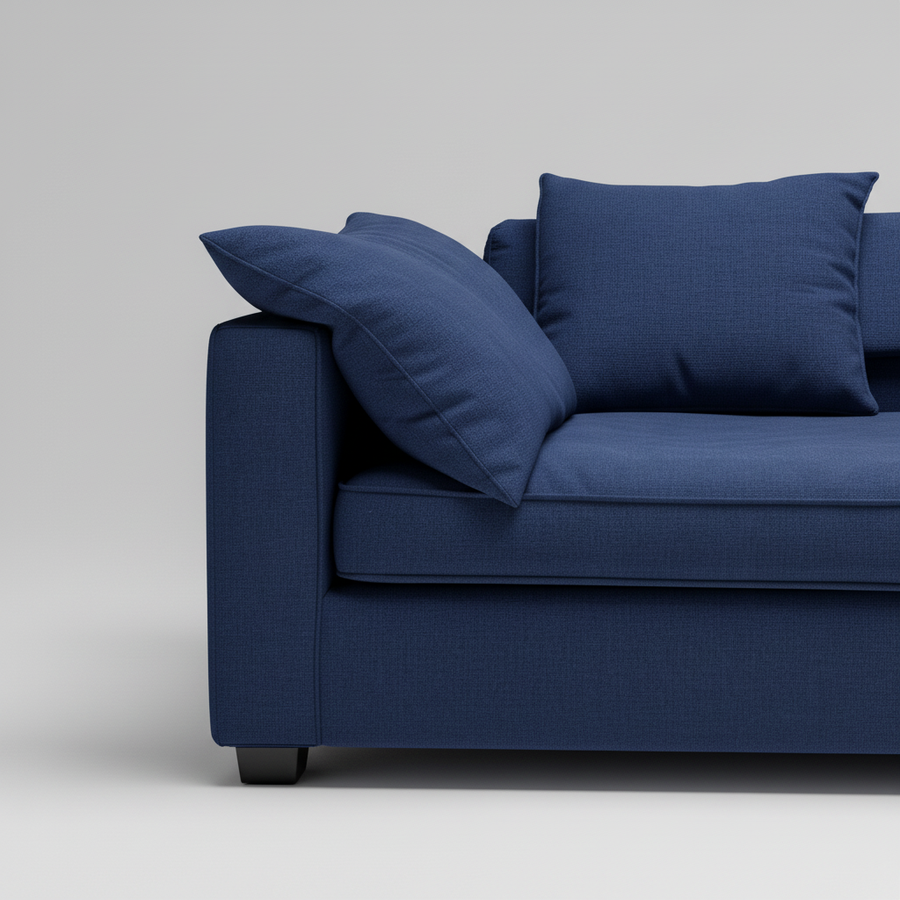 Haven Sofa — Plush Modern Lounge, made to order by Peacock Life — view 5