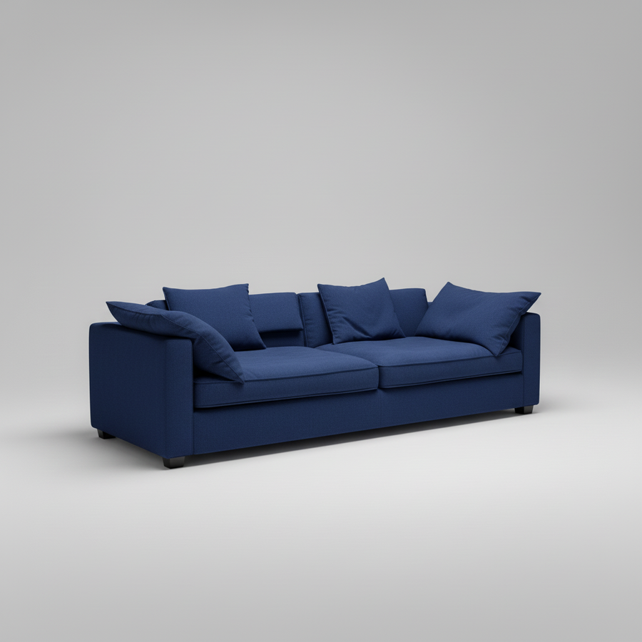 Haven Sofa — Plush Modern Lounge, made to order by Peacock Life — view 4