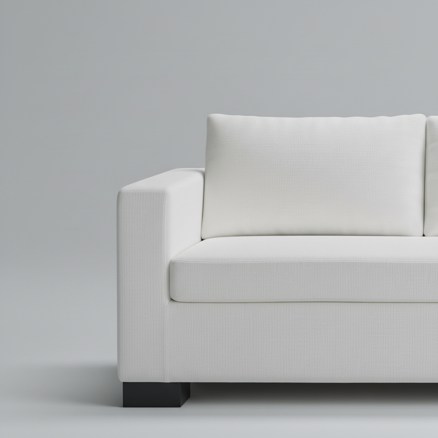Milo Sofa — Clean-Lined 3-Seater, made to order by Peacock Life — view 6