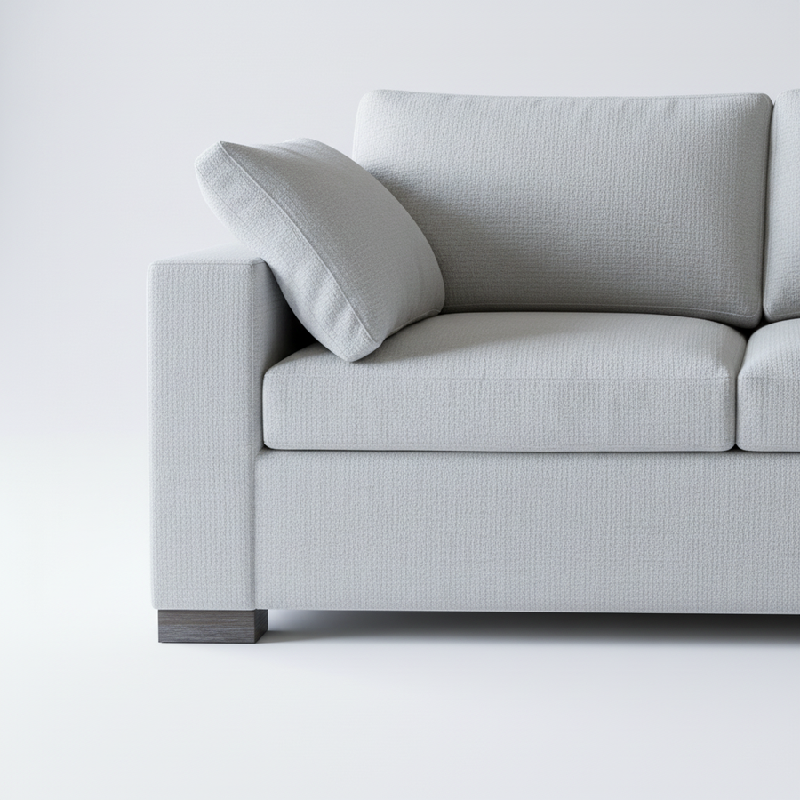 Sora Sofa — Minimal Modern Lounge, made to order by Peacock Life — view 4