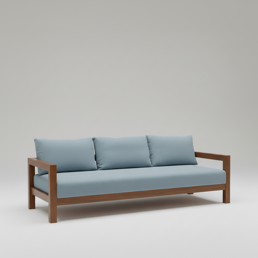 Crest Sofa — Modern Tailored Lounge, made to order by Peacock Life — view 2