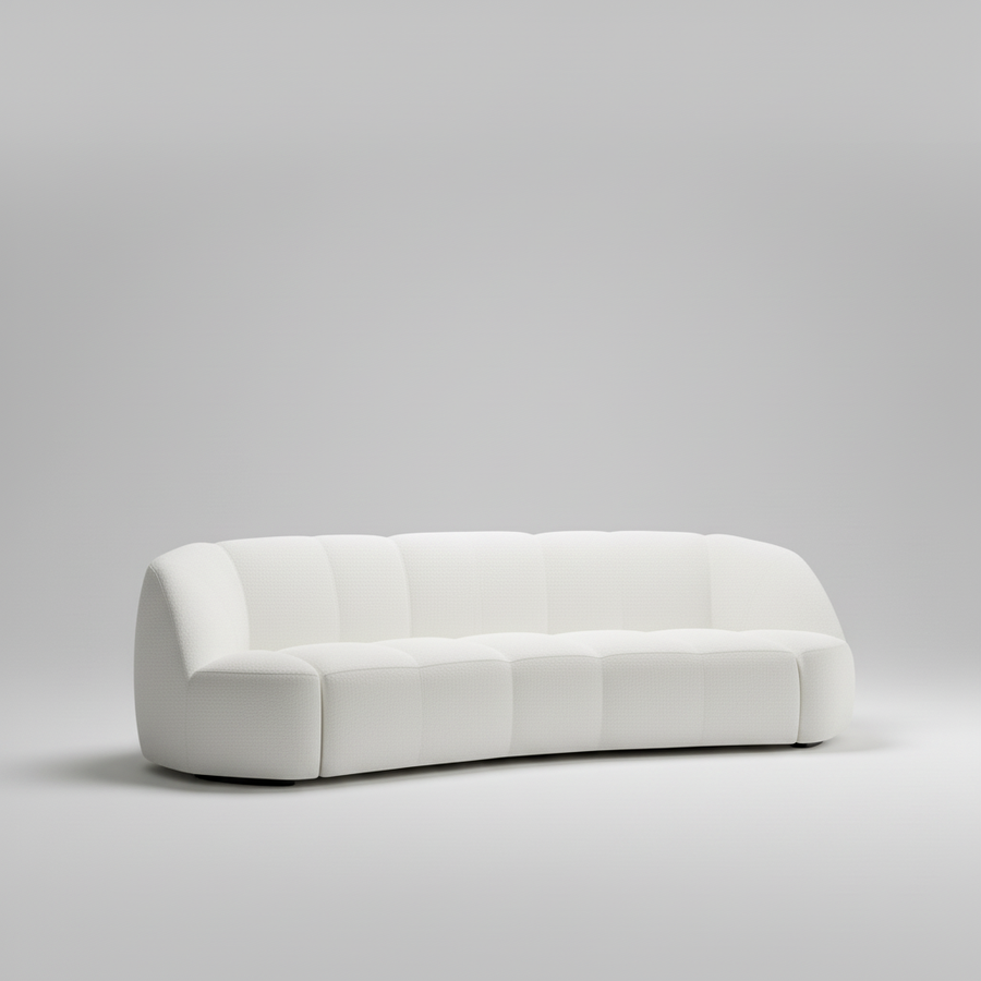 Zenith Sofa — Rounded Cocoon Lounge, made to order by Peacock Life — view 5