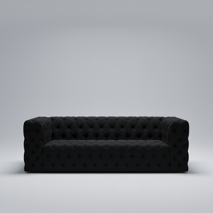 Verona Sofa — All-Over Tufted Modern, made to order by Peacock Life — view 4