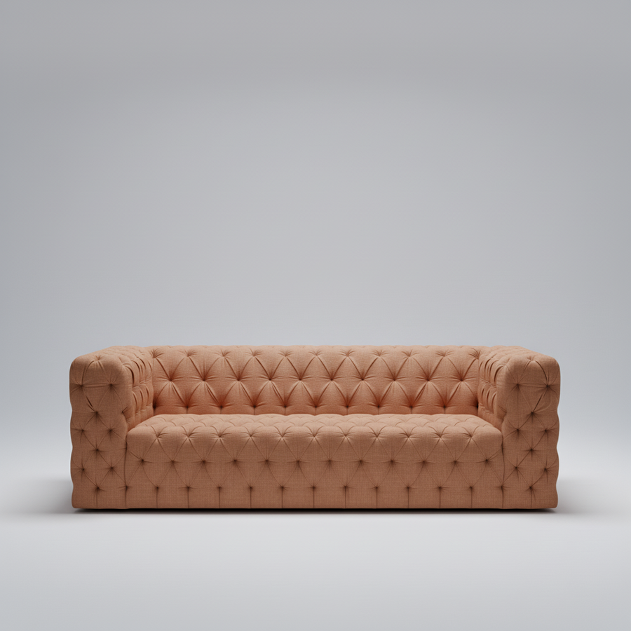 Verona Sofa — All-Over Tufted Modern, made to order by Peacock Life — view 5
