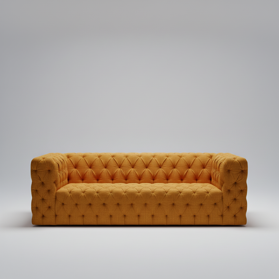 Verona Sofa — All-Over Tufted Modern, made to order by Peacock Life — view 6