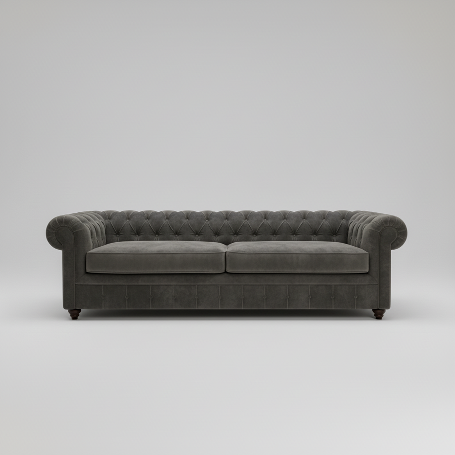Solace Sofa — Chesterfield Tufted, made to order by Peacock Life — view 2