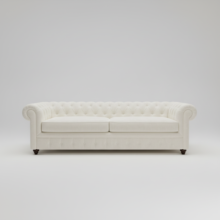 Solace Sofa — Chesterfield Tufted, made to order by Peacock Life — view 3