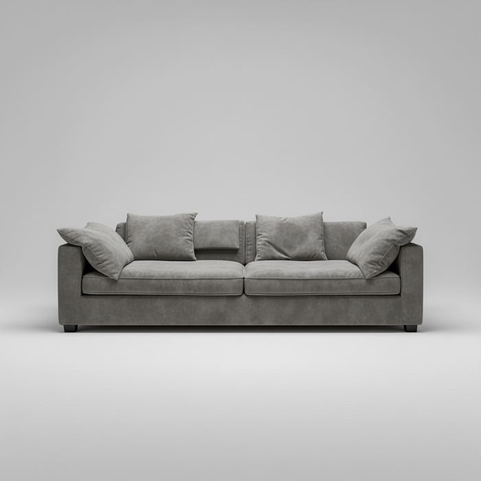 Haven Sofa — Plush Modern Lounge, made to order by Peacock Life