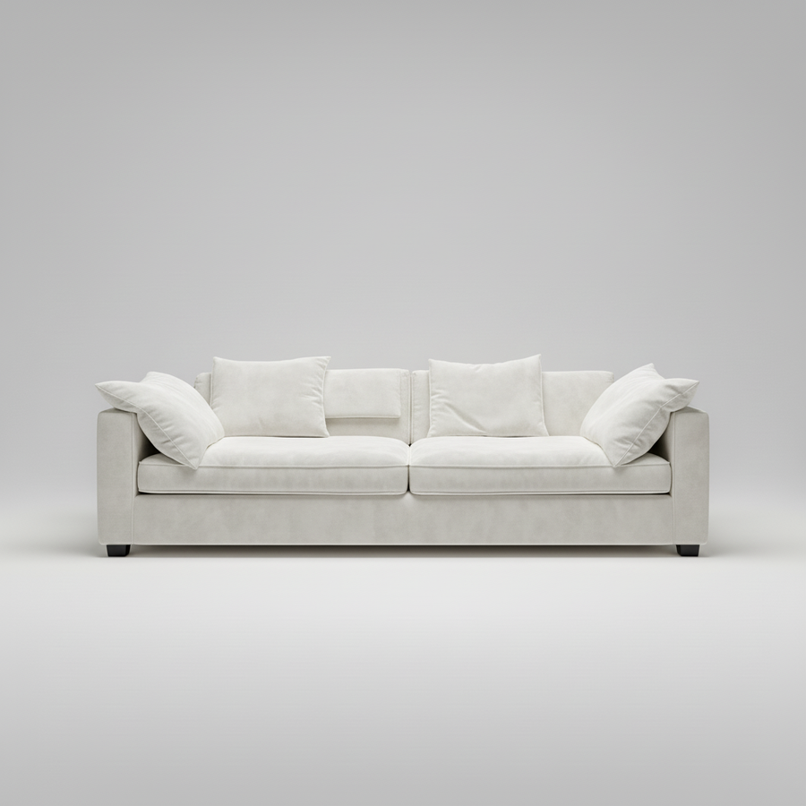 Haven Sofa — Plush Modern Lounge, made to order by Peacock Life — view 3