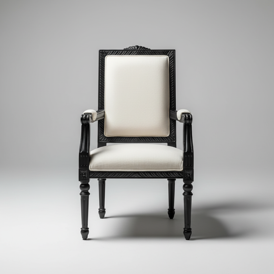 Logan Chair – styled in a room setting