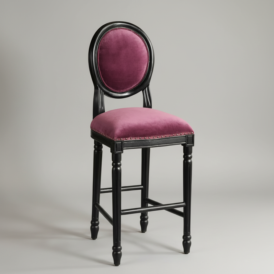 Gulabo Bar Chair – Velvet Bar Chair