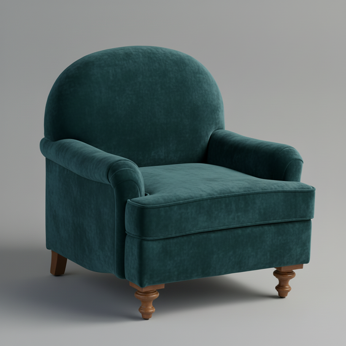 Samara Armchair – Oversized Teakwood Chair