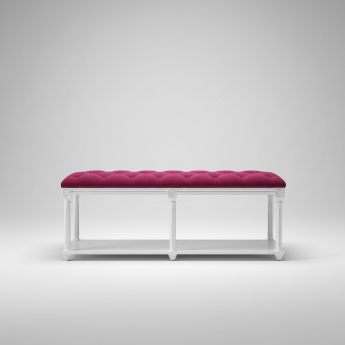 Tufted Colonial Bench