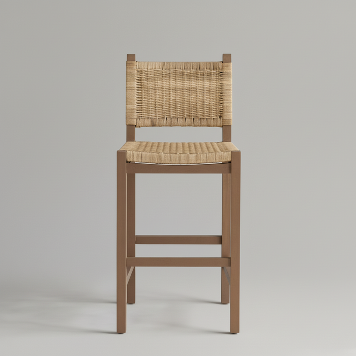 Ubud Bar Chair – Mango Wood Rattan Chair