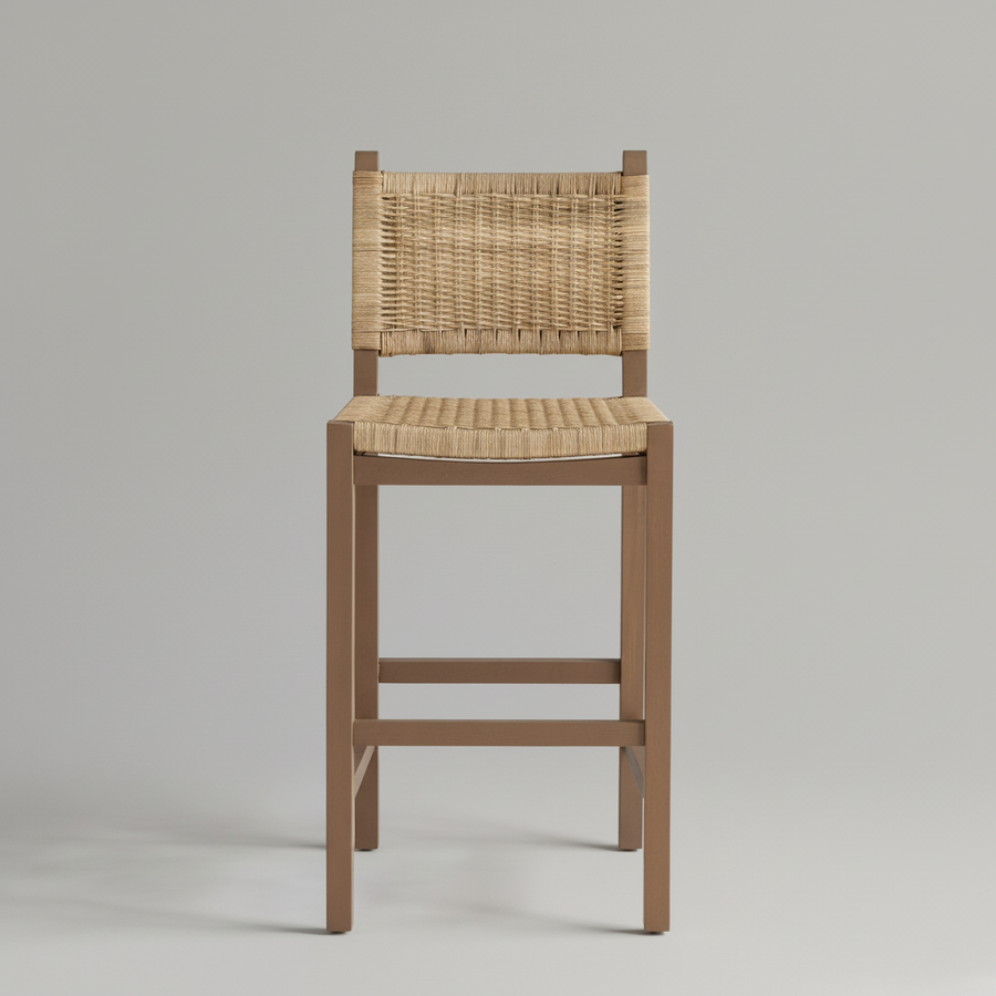 Ubud Bar Chair – Mango Wood Rattan Chair