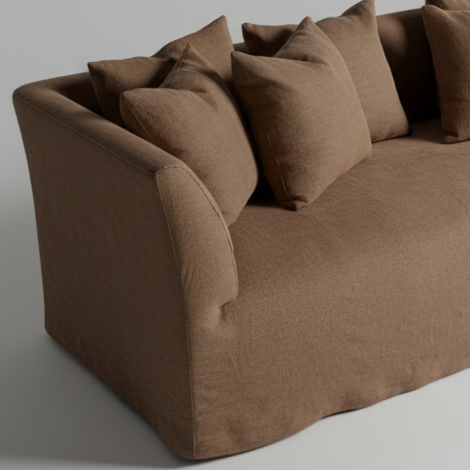 Westwood Sofa — Modern Designer Lounge, made to order by Peacock Life — view 3