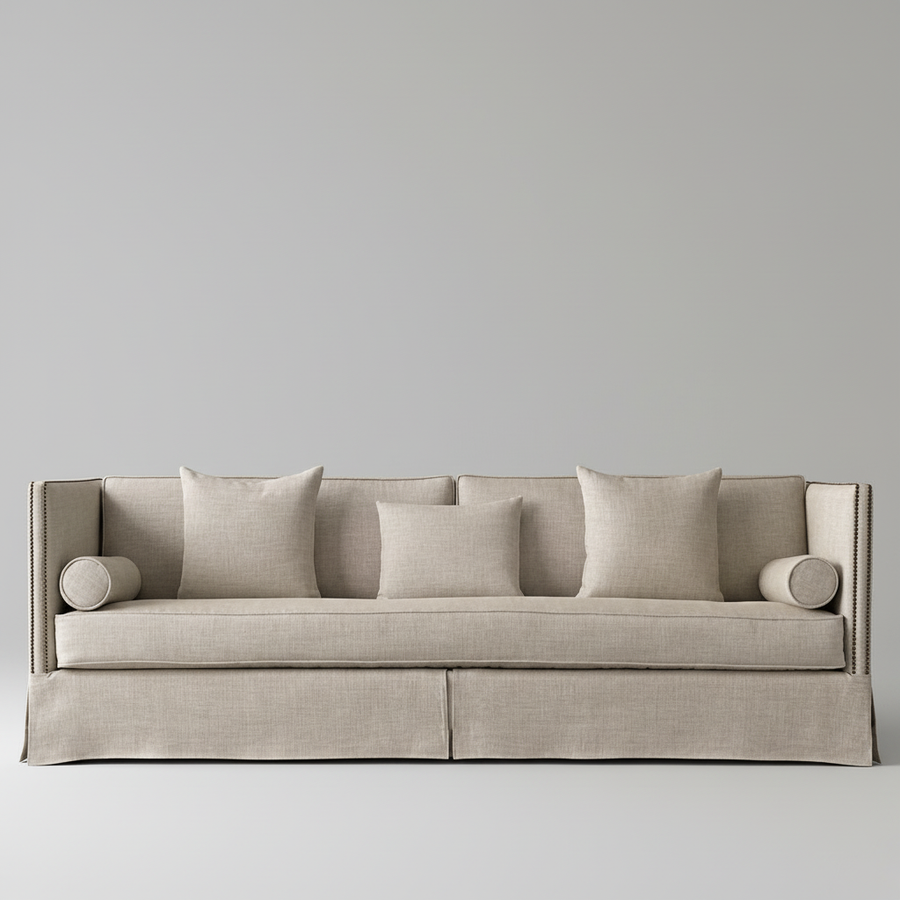Ashford Sofa — Tailored Modern Seating, made to order by Peacock Life