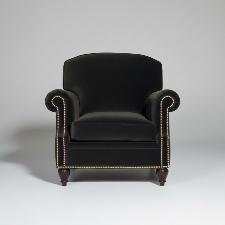 The Noir Regent Chair – detail view