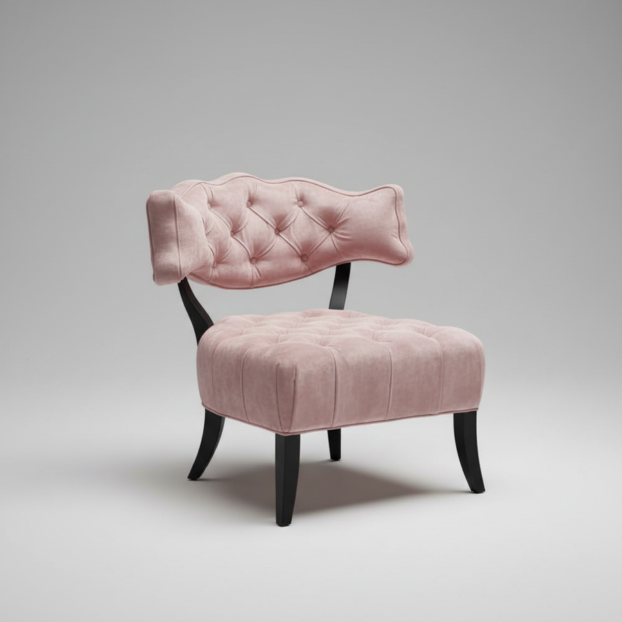 The Rosé Muse Chair – detail view