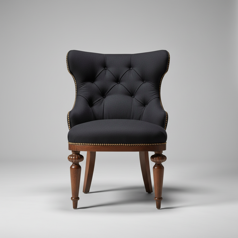 Regent Tuft Armchair – detail view
