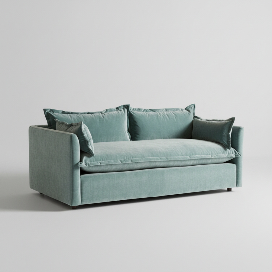 Arcadia Sofa — Tailored Modern Lounge, made to order by Peacock Life — view 2